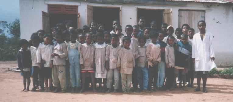 une petite partie des élèves de Sahafa